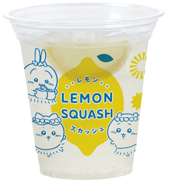 第2弾コラボドリンクセットのレモンスカッシュ