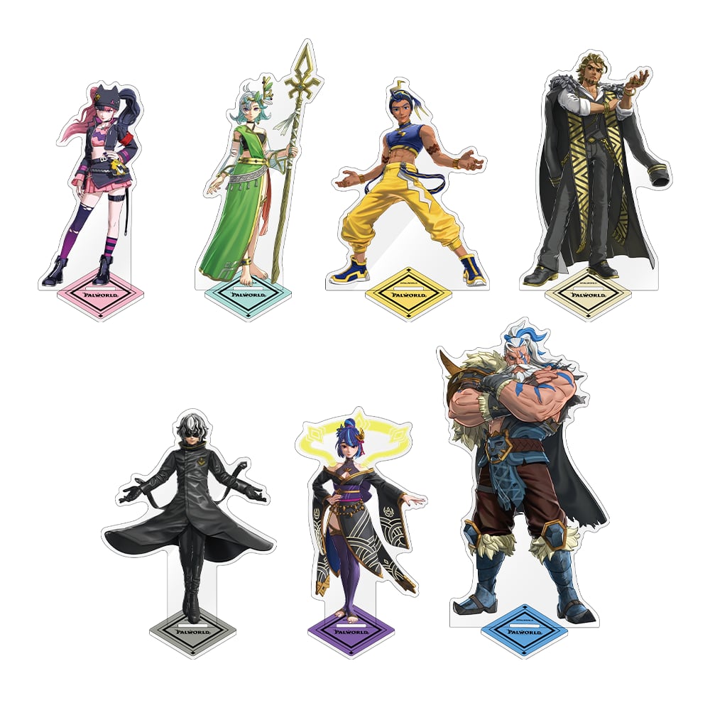 アクリルフィギュアスタンド 7種