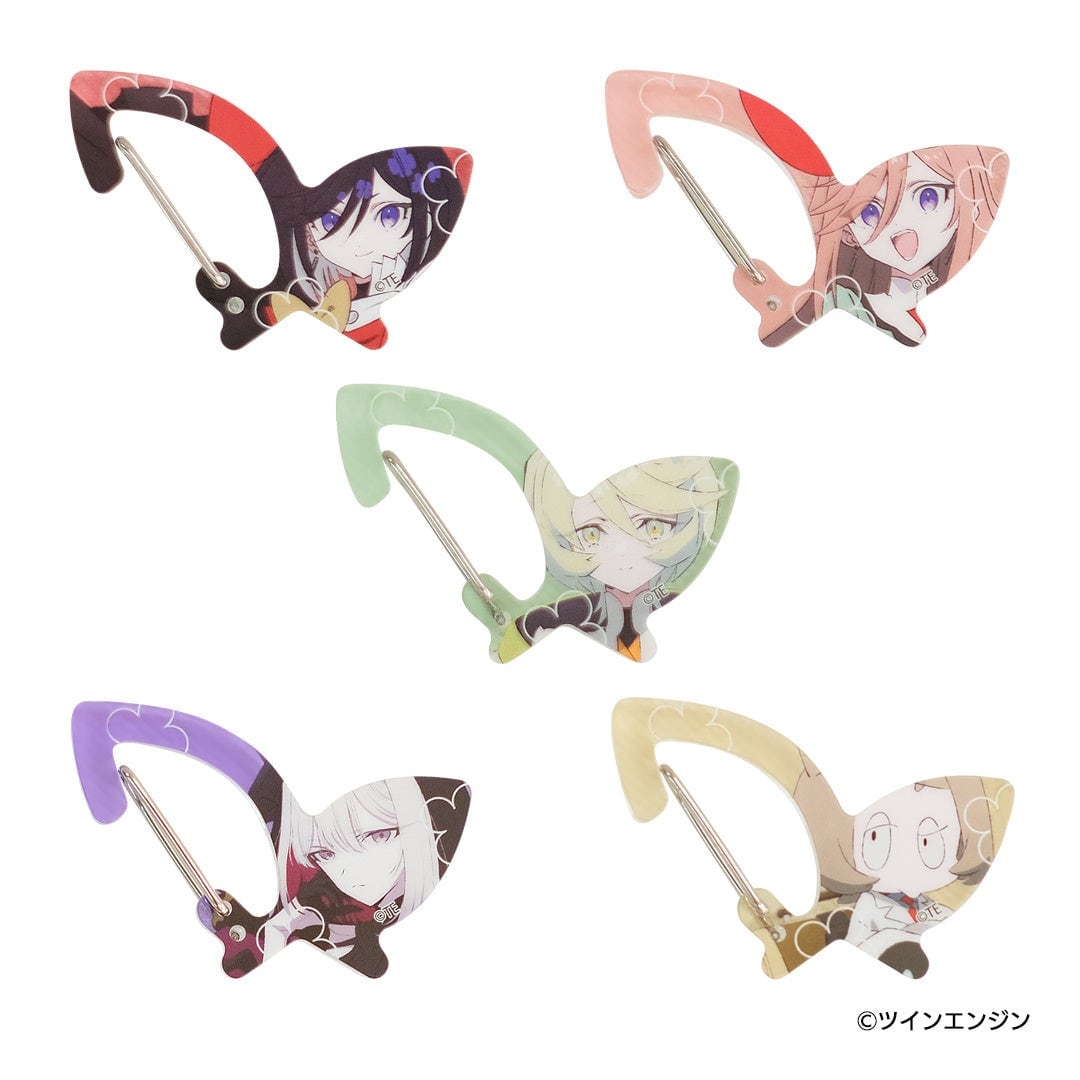アクリルカラビナ全5種