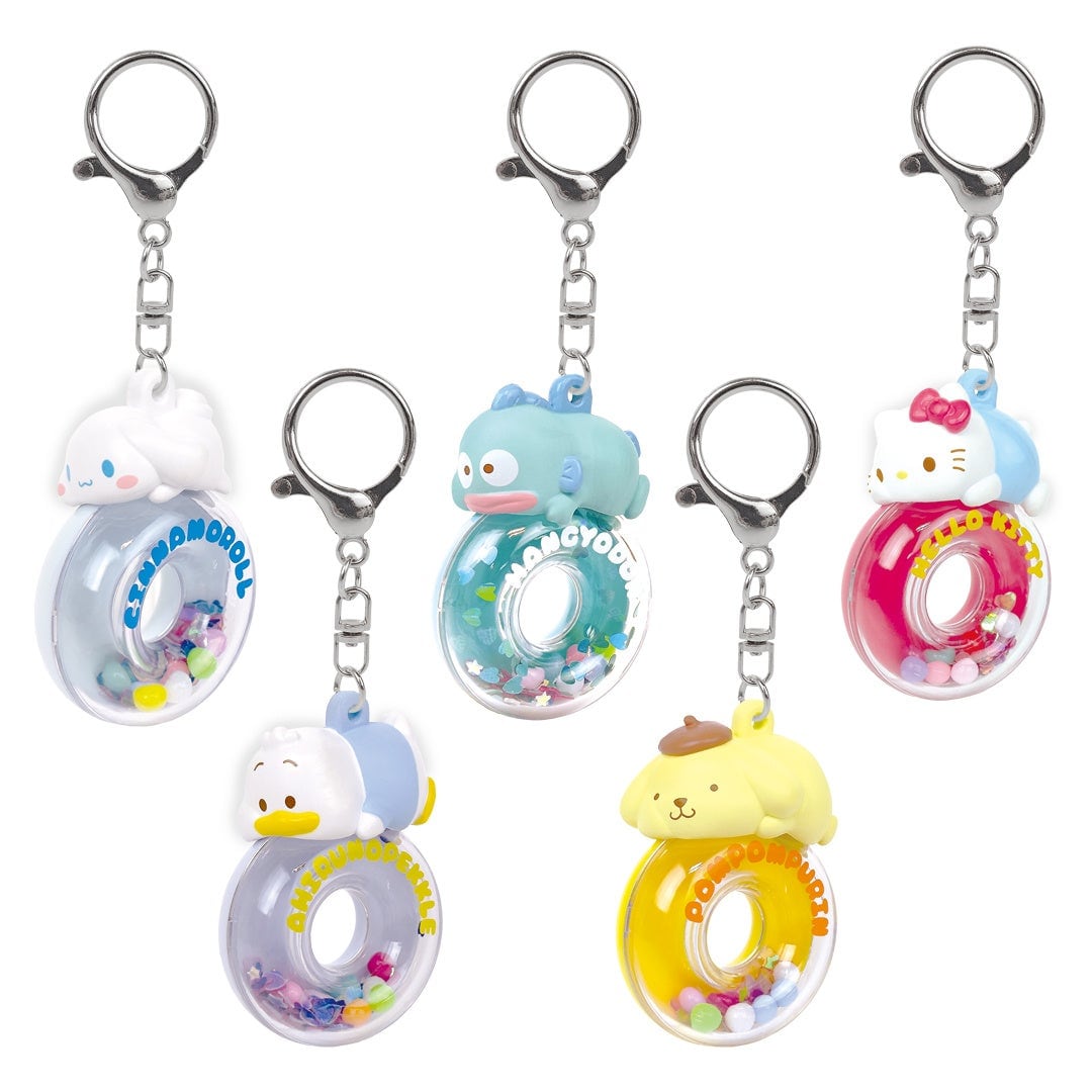 「サンリオキャラクターズ ふにゅシャカキーホルダー」全5種